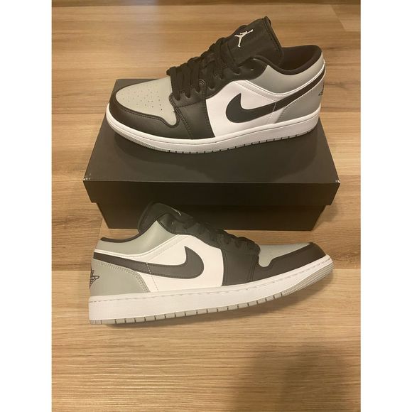 Jordan Other - Air Jordan 1 Low Shadow Toe Black Grey Mens size 10 553558-052 New